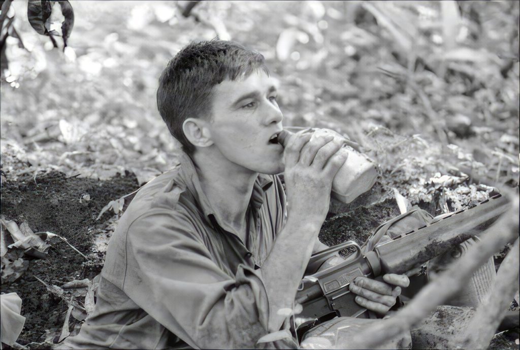 Private Paul Large - Vietnam 1966