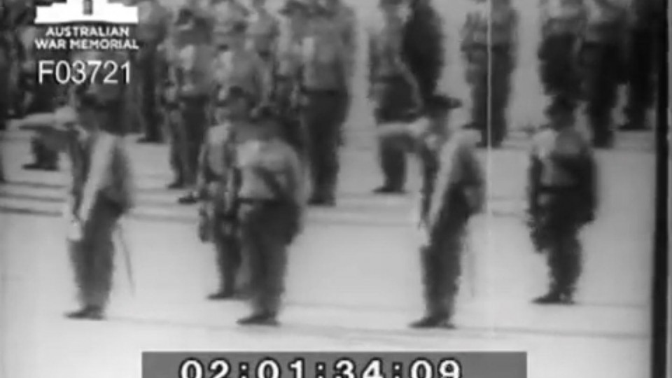 Farewell Parade1RAR Vietnam 21 Mar 1968