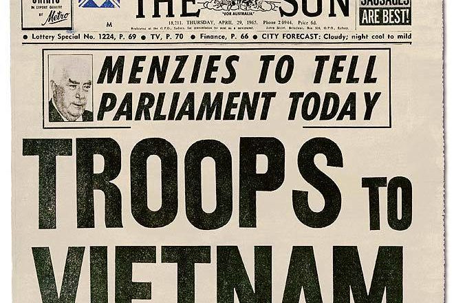PM Menzies - Troops to Vietnam