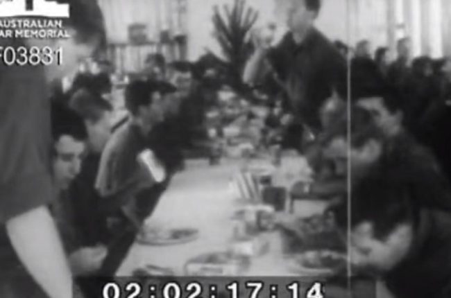 D Coy Christmas Dinner Vietnam 1966