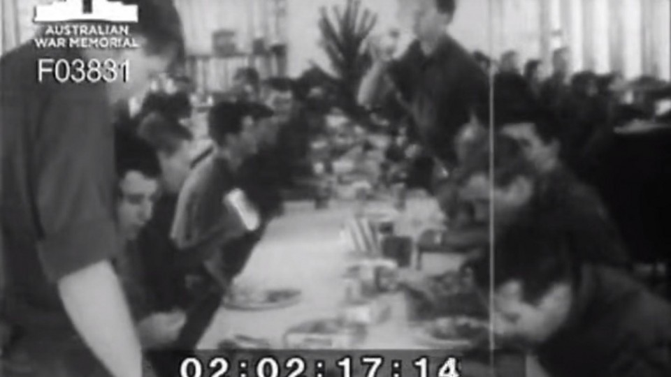 D Coy Christmas Dinner Vietnam 1966